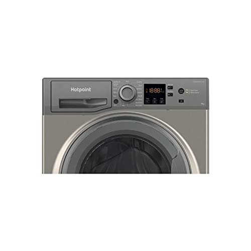 Hotpoint 8kg Graphite Washing Machine 1600rpm