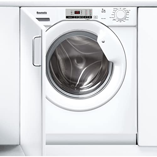 Baumatic Integrated 7kg Washing Machine - White