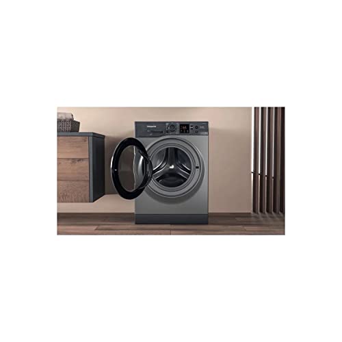 Hotpoint 8kg Graphite Washing Machine 1600rpm