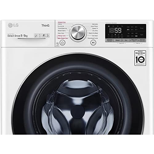 LG Freestanding Washer Dryer 9KG White