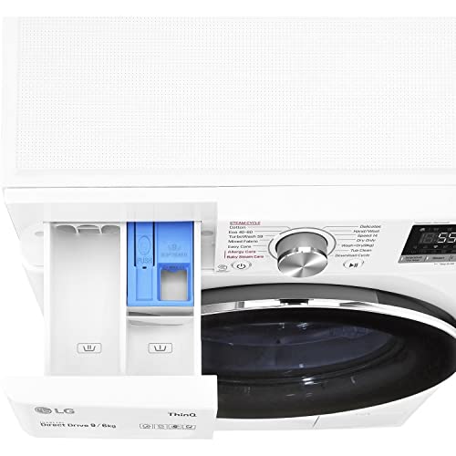 LG Freestanding Washer Dryer 9KG White