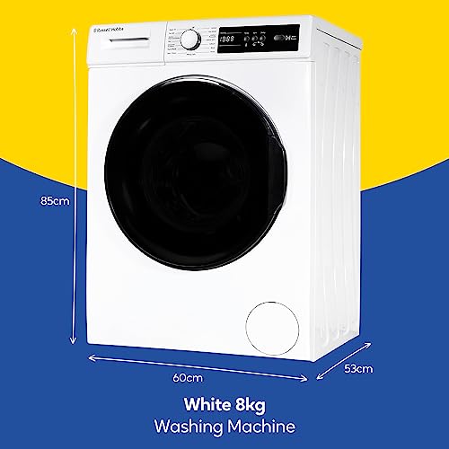 Russell Hobbs 8kg Freestanding Washing Machine, White