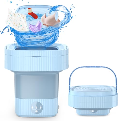 Portable Mini Washing Machine: Ultrasonic Turbine, Small Size