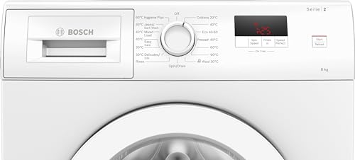 Bosch WAJ28002GB 8kg Washing Machine, 1400rpm, White