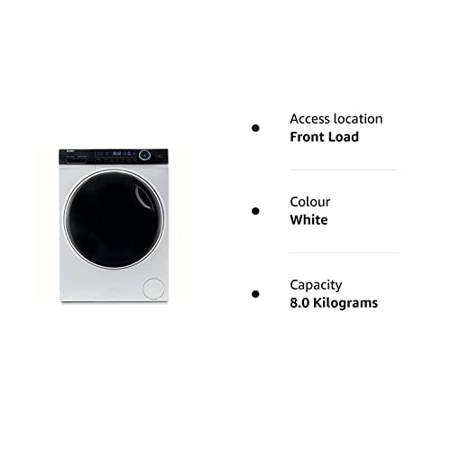 Haier Freestanding Washing Machine, 8kg Load, 1400RPM