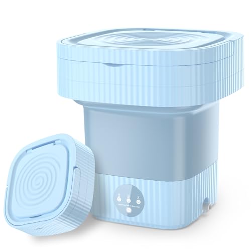 Portable Mini Washing Machine: Ultrasonic Turbine, Small Size