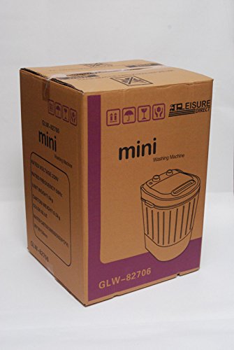 Compact 230V Mini Washing Machine with Spin Dryer