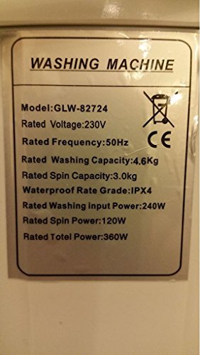 Portable Twin Washing Machine for Boats and RVs