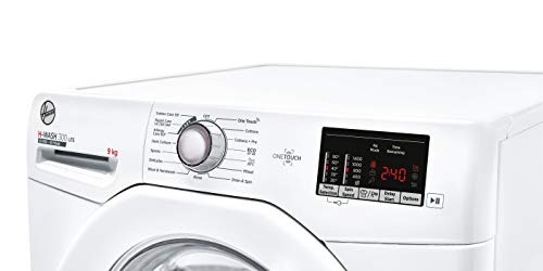 Hoover H-Wash 300 Washing Machine, 9kg, White