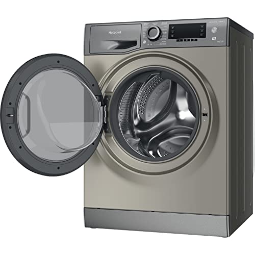 Hotpoint 10/7kg Freestanding Washer Dryer, Graphite