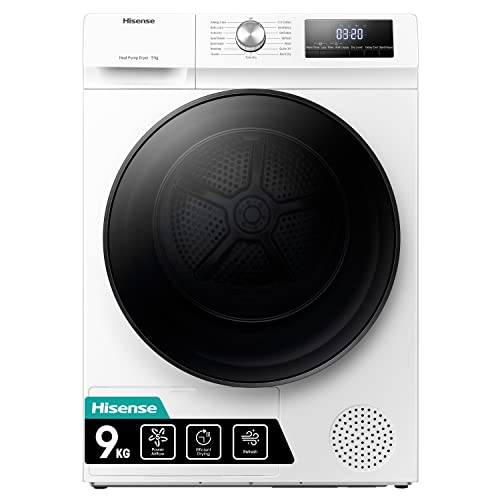 Hisense 9KG Heatpump Front Load Dryer - 15 Programmes