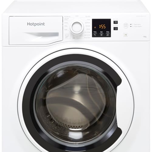 Hotpoint 10Kg White Washing Machine - Energy Efficient
