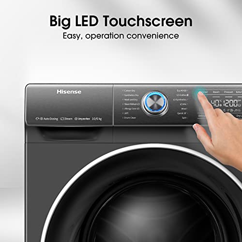 Hisense Freestanding Front Load Washer Dryer - 10KG