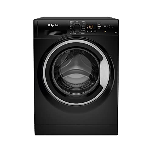 Black Hotpoint 7kg Washing Machine - 1400rpm