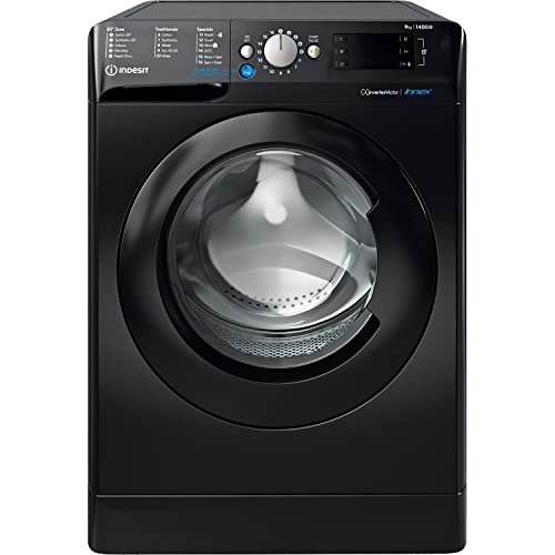 Black 9kg Washing Machine - 1400rpm