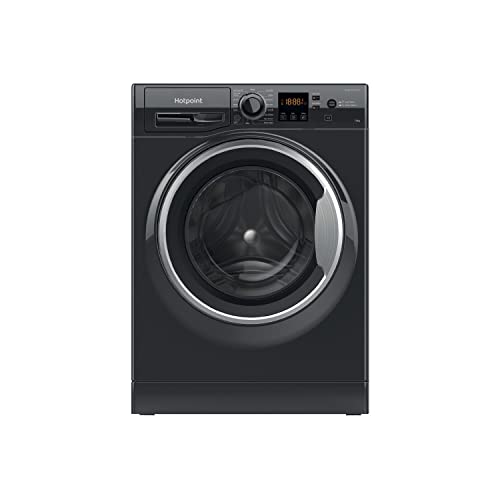 Hotpoint 10kg Black Freestanding Washer 1400rpm
