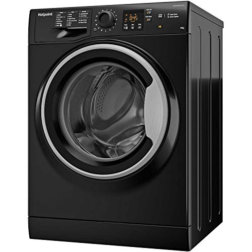 10kg Black Freestanding Hotpoint Washing Machine