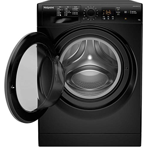 10kg Black Freestanding Hotpoint Washing Machine