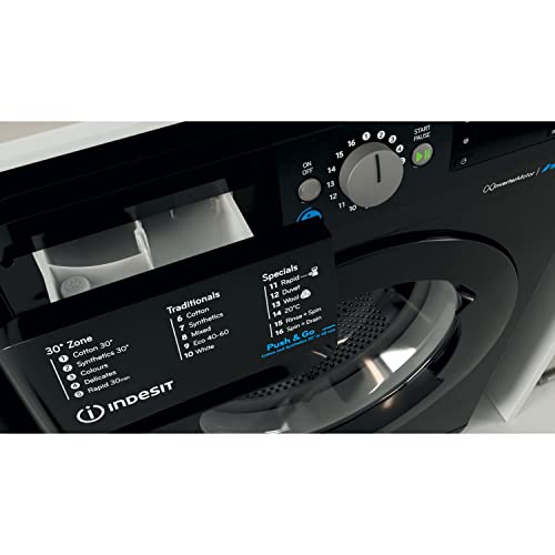Black 9kg Washing Machine - 1400rpm