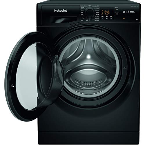 Hotpoint 9kg Freestanding Black Washing Machine