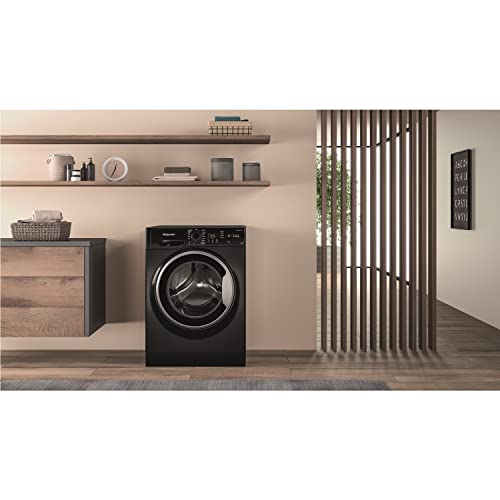 Hotpoint 10kg Black Freestanding Washer 1400rpm
