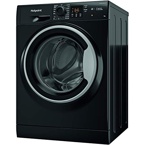 Hotpoint 9kg Freestanding Black Washing Machine