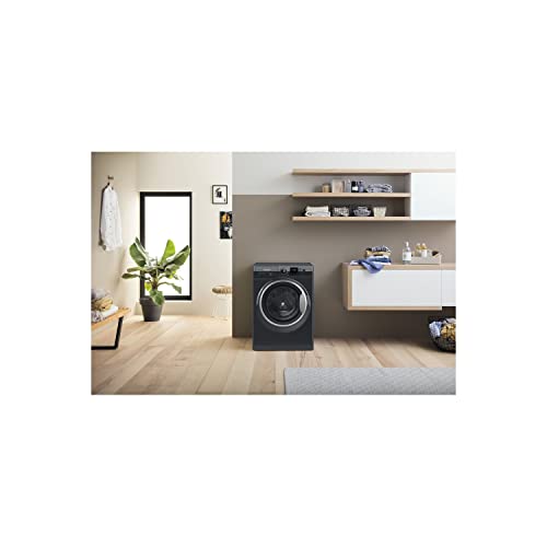 Hotpoint 10kg Black Freestanding Washer 1400rpm