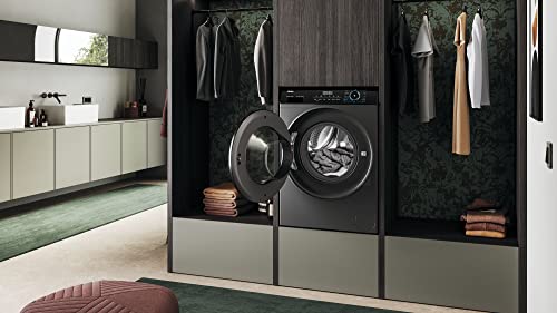 9kg Haier Freestanding Washing Machine - Graphite A