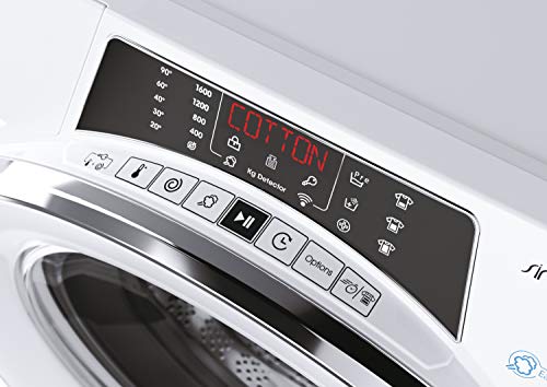 Candy Rapido 9kg WiFi Washing Machine, White
