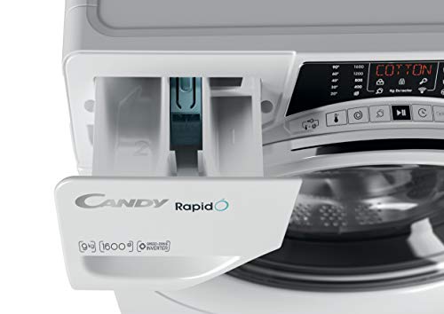 Candy Rapido 9kg WiFi Washing Machine, White