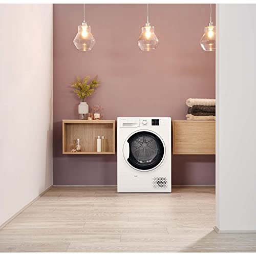 Hotpoint Heat Pump Dryer, 8kg Load, White