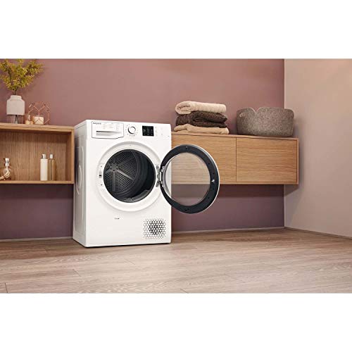 Hotpoint Heat Pump Dryer, 8kg Load, White