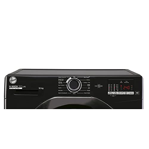 Hoover H Wash 300 10kg 1400rpm Black Washine