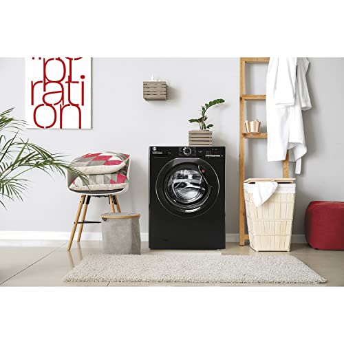 Hoover H Wash 300 10kg 1400rpm Black Washine