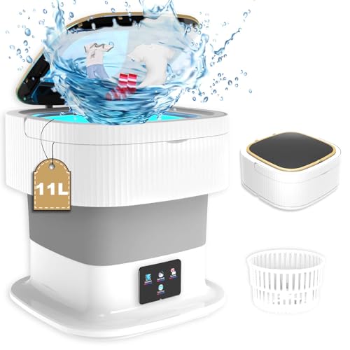 Mini Foldable Portable Washing Machine, 2 in 1