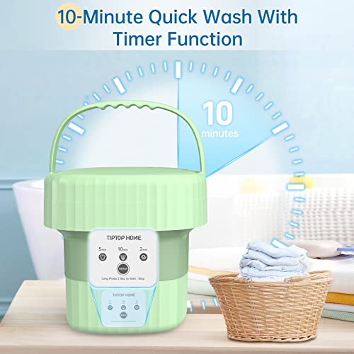 Compact Portable Mini Washing Machine for Baby Clothes, Underwear