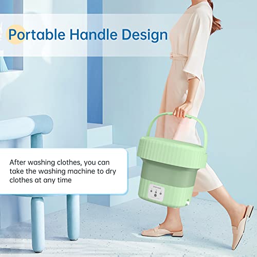 Compact Portable Mini Washing Machine for Baby Clothes, Underwear