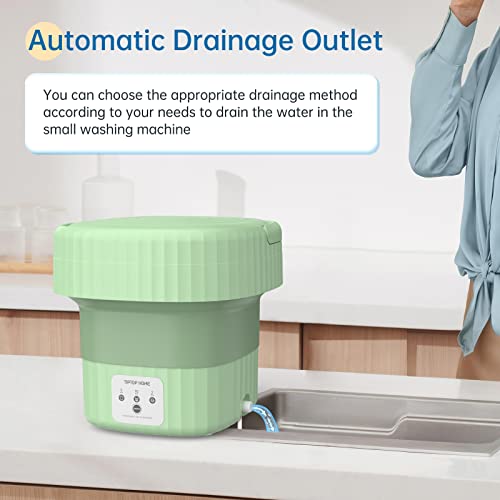 Compact Portable Mini Washing Machine for Baby Clothes, Underwear