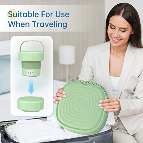 Compact Portable Mini Washing Machine for Baby Clothes, Underwear