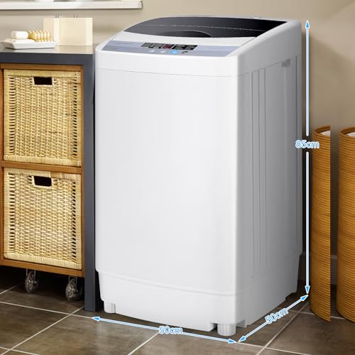 COSTWAY Portable Compact Washer Spin Dryer - 2 in 1