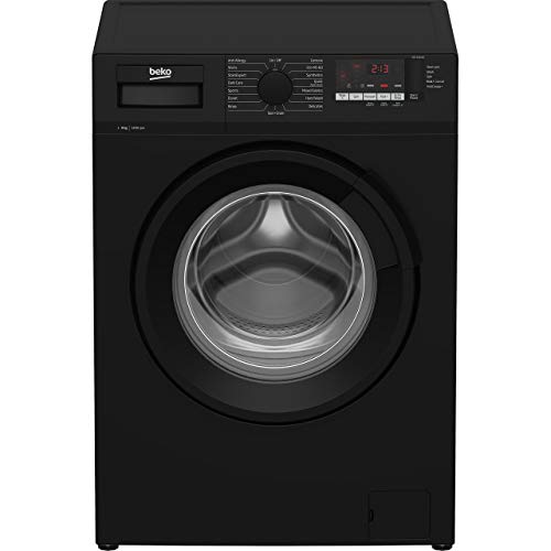 9kg Black Beko Washing Machine - 1400rpm