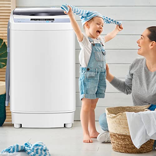 COSTWAY Portable Compact Washer Spin Dryer - 2 in 1
