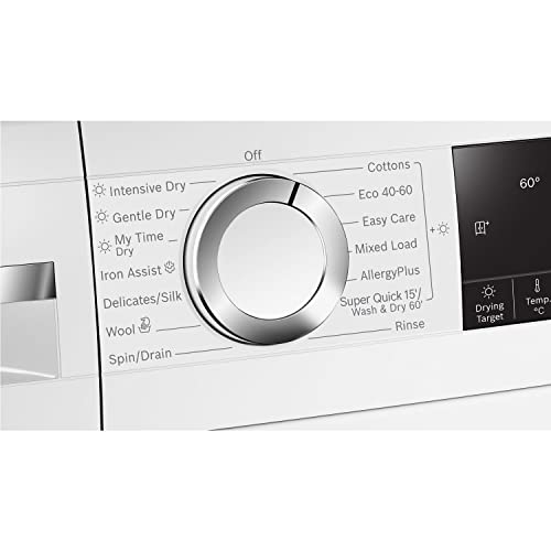 Bosch 9kg/6kg Freestanding Washer Dryer - White