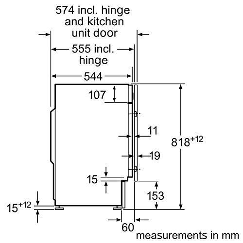 Bosch Built-in Washing Machine - 8kg, 1400rpm