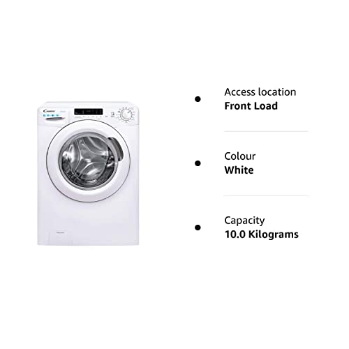 Candy 10KG 1400RPM White Washing Machine