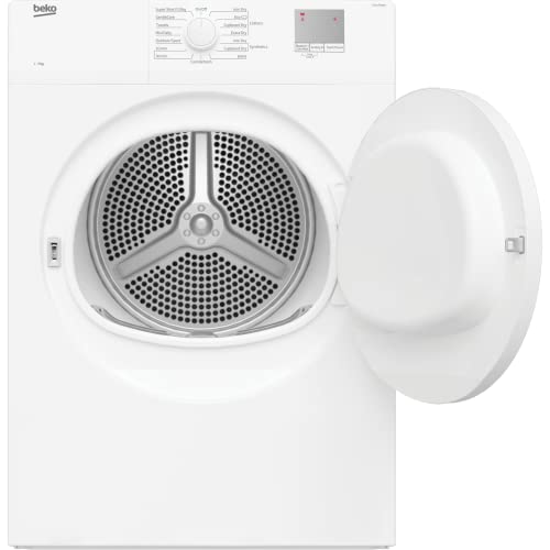 White Beko 7kg Standalone Vent Dryer