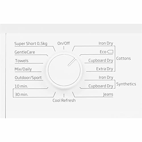 White Beko 7kg Standalone Vent Dryer