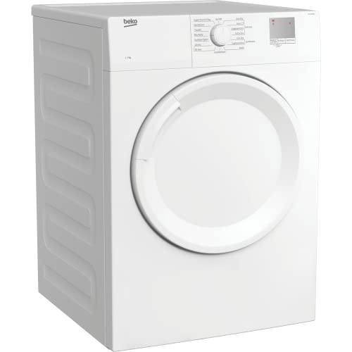 White Beko 7kg Standalone Vent Dryer
