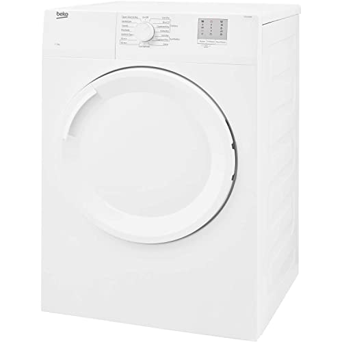 White Beko 7kg Standalone Vent Dryer
