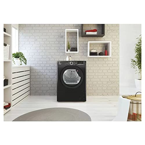 Hoover HLEC9DGB H-Dry 300 Tumble Dryer, Black